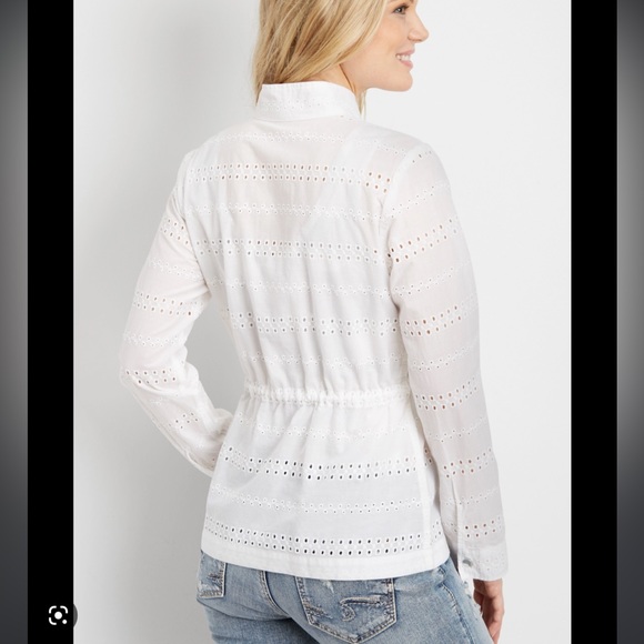 Maurices Jackets & Blazers - White jacket/blazer